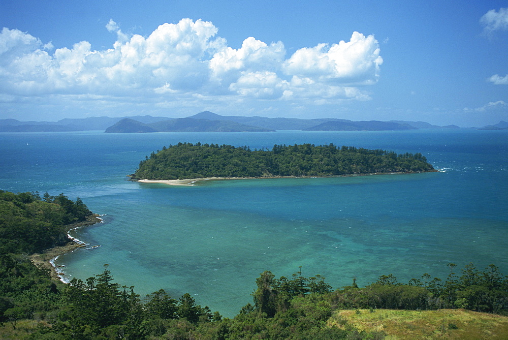 View to Planton Island, South Molle Island, Whitsundays, Queensland, Australia, Pacific