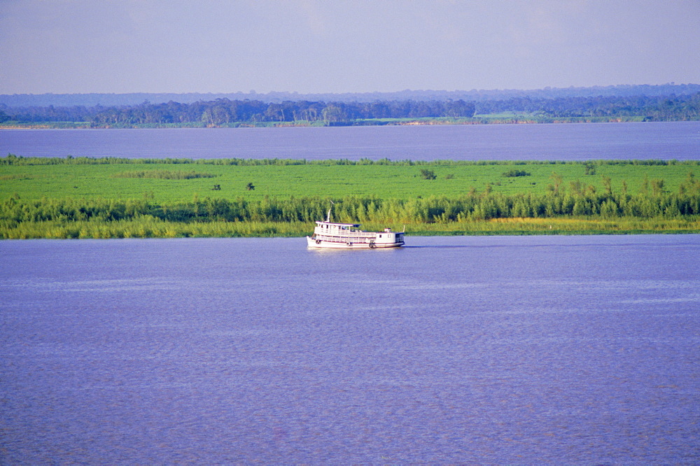 River Amazon near Santarem, Brazil, South America