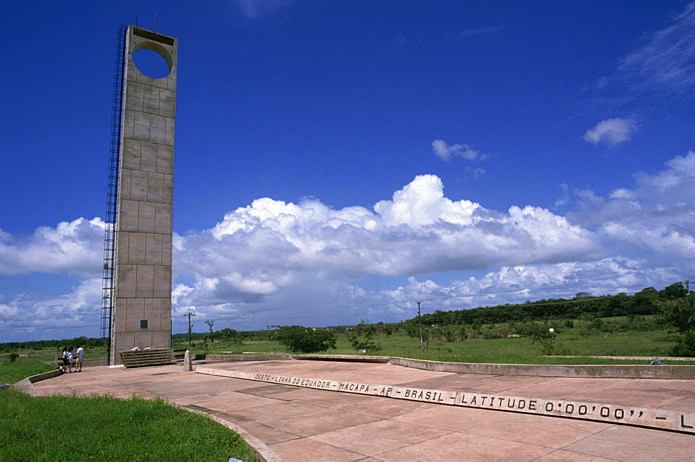 Marco Zero, Equator Line, Macapa, Brazil, South America