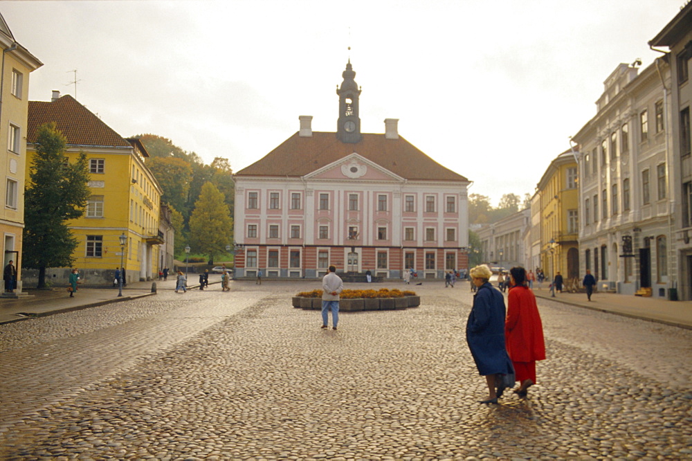 Town Hall Square, Tartu, Estonia