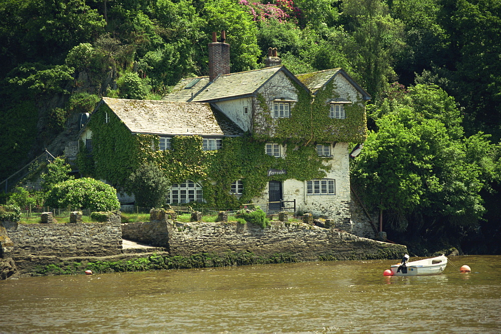 Home of Daphne du Maurier, Bodinnick, Cornwall, England, United Kingdom, Europe