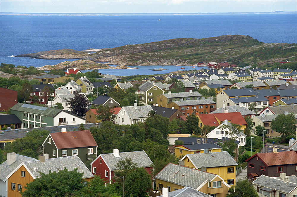 View from Varde Tower, Kristiansund, Norway, Scandinavia, Europe