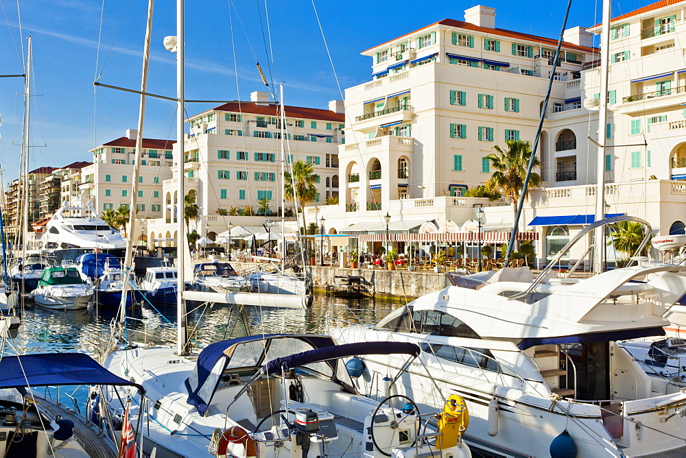 Queensway Quay Marina, Gibraltar, Mediterranean, Europe