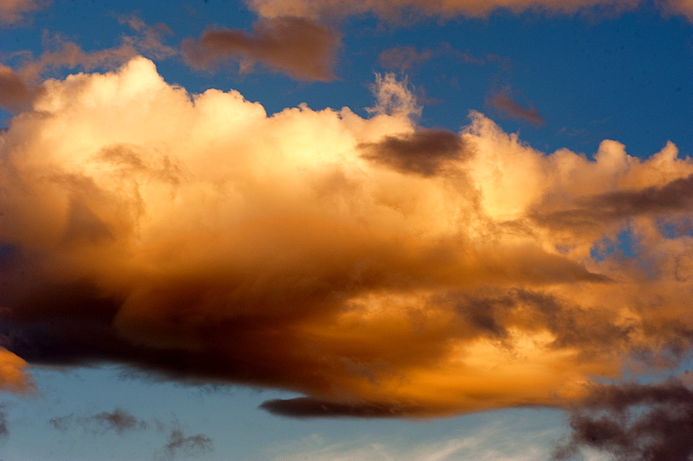 Clouds above Dominica, West Indies, Caribbean, Central America