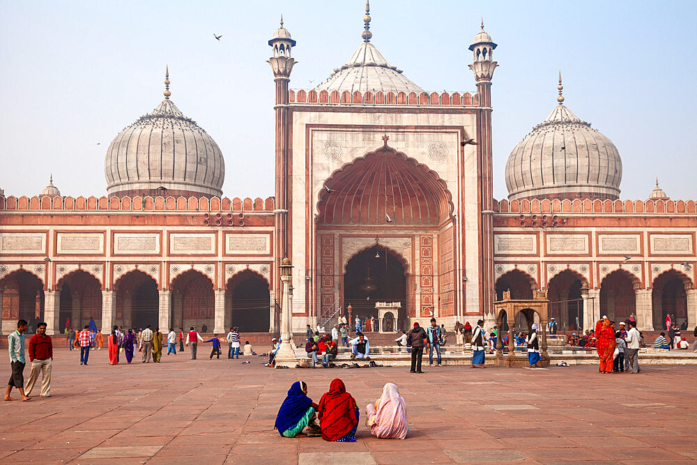 Jama Masjid (Jama Mosque), Old Delhi, Delhi, India, Asia