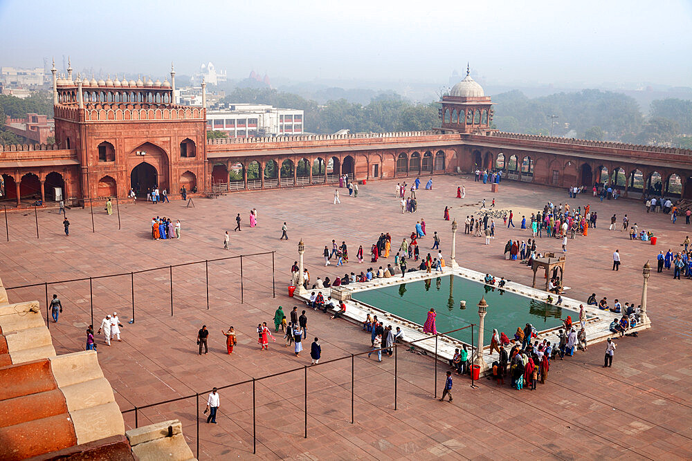 Jama Masjid (Jama Mosque), Old Delhi, Delhi, India, Asia