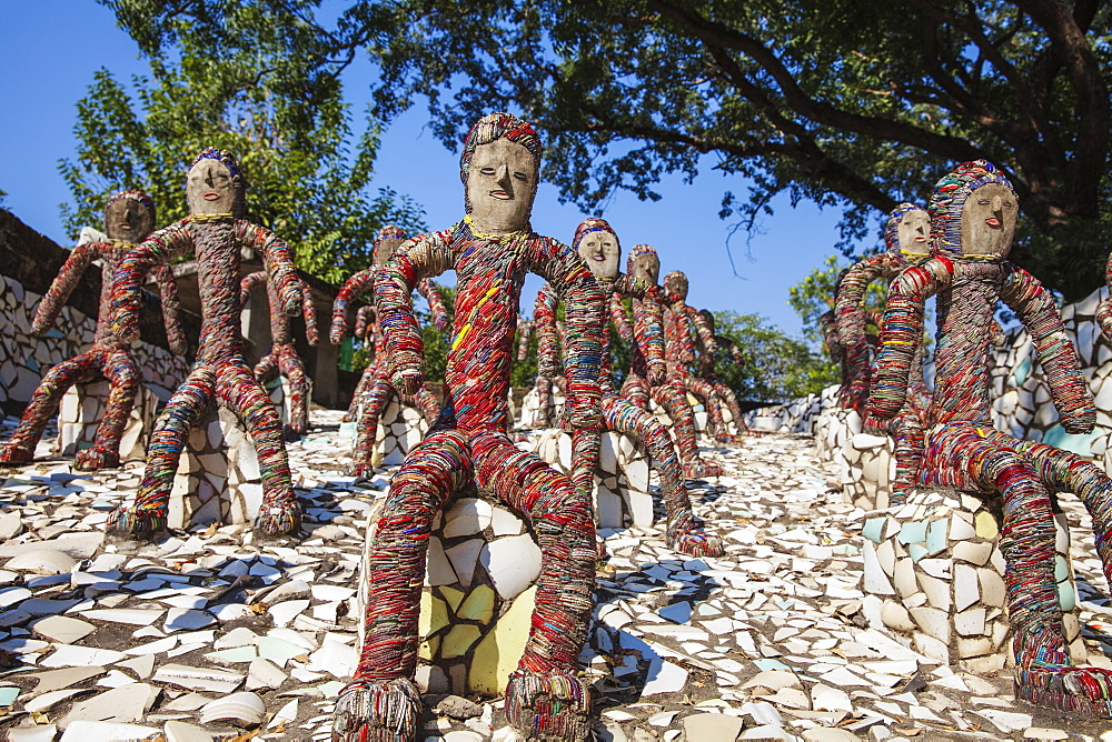 Nek Chand's Rock Garden, Chandigarh, Haryana and Punjab, India, Asia