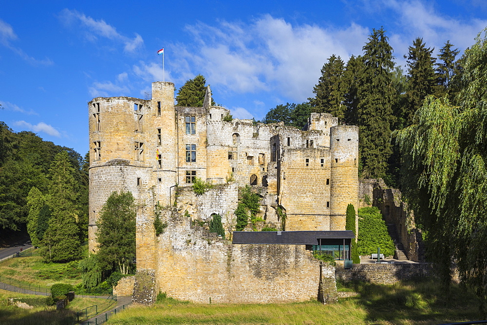 Beaufort Castle, Beaufort, Luxembourg, Europe