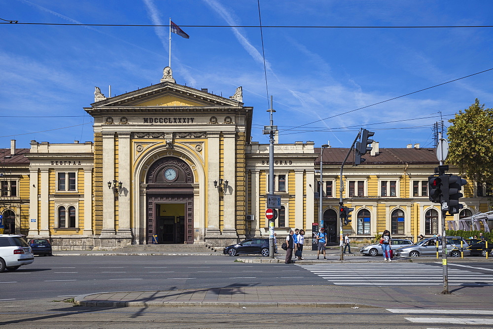 Belgrade railway station, Belgrade, Serbia, Europe