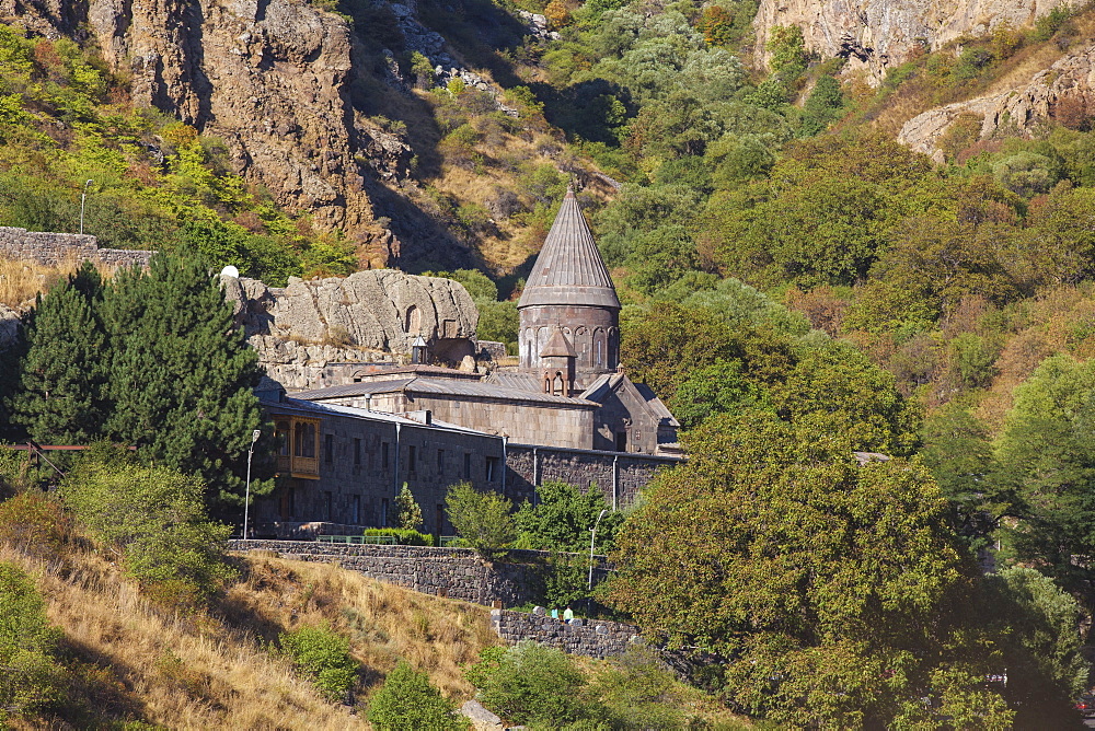 Geghard Monastery, UNESCO World Heritage Site, Geghard, Yerevan, Armenia, Central Asia, Asia 