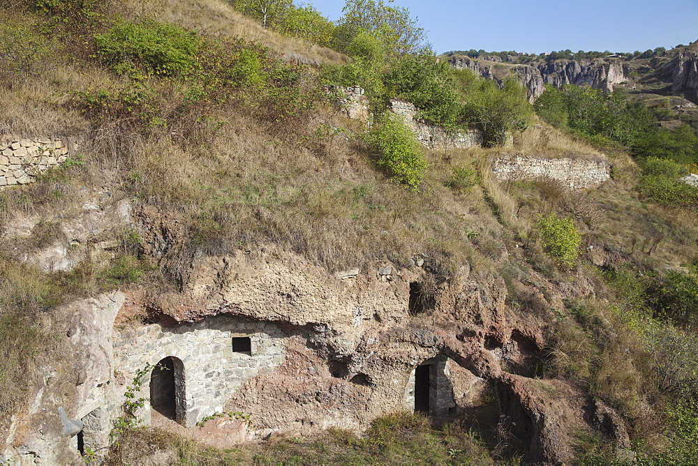 Cave village, Old Goris, Goris, Armenia, Central Asia, Asia 