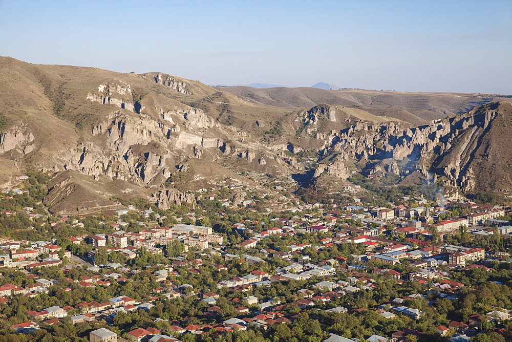 View of Goris, Armenia, Central Asia, Asia 