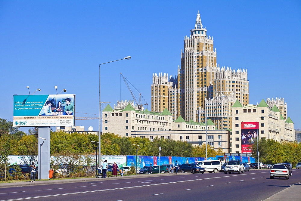 Triumph of Astana, a 480-apartment housing estate, Astana, Kazakhstan, Central Asia, Asia