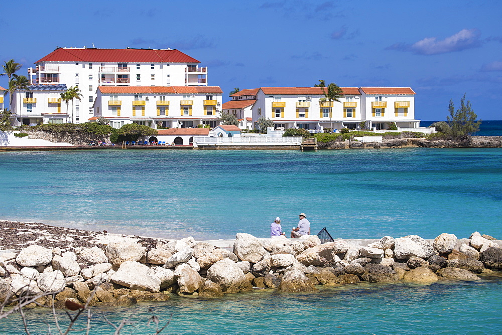 Sandyport Beach, Nassau, Providence Island, Bahamas, West Indies, Caribbean, Central America