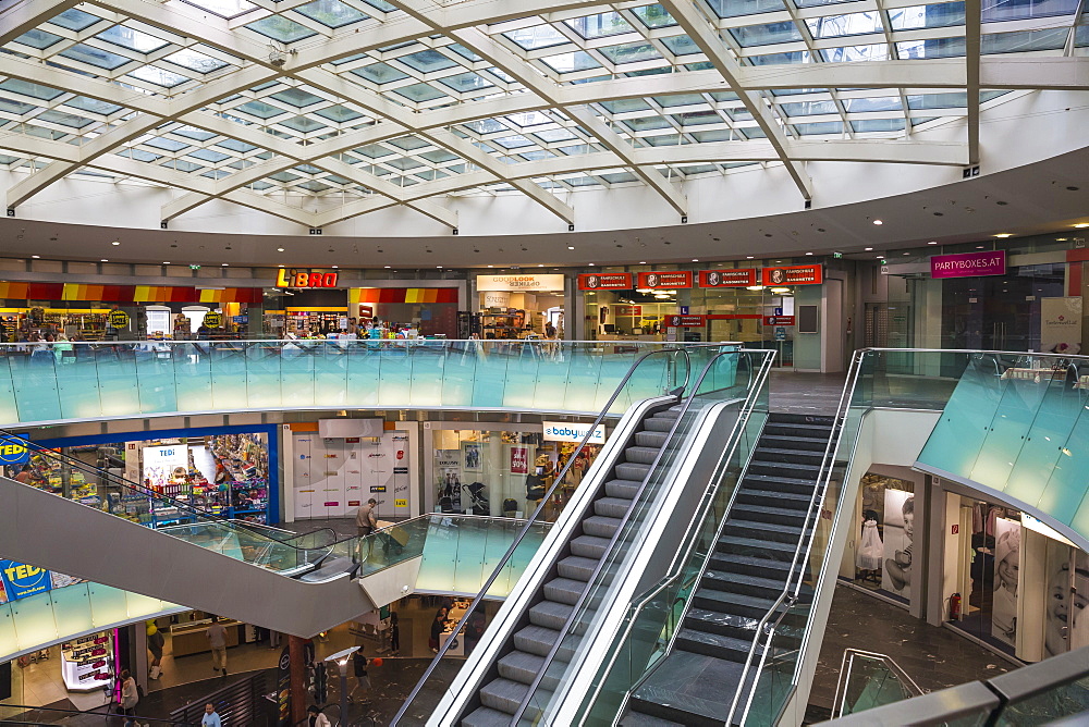 Gasometer shopping center, Vienna, Austria, Europe