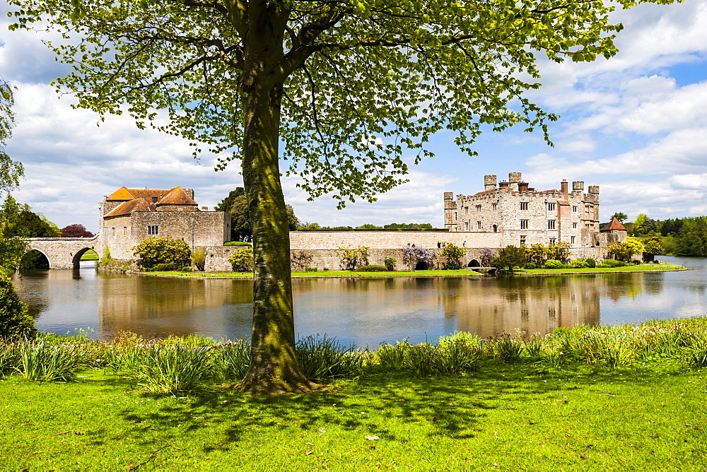 Leeds Castle, Maidstone, Kent, England, United Kingdom, Europe 