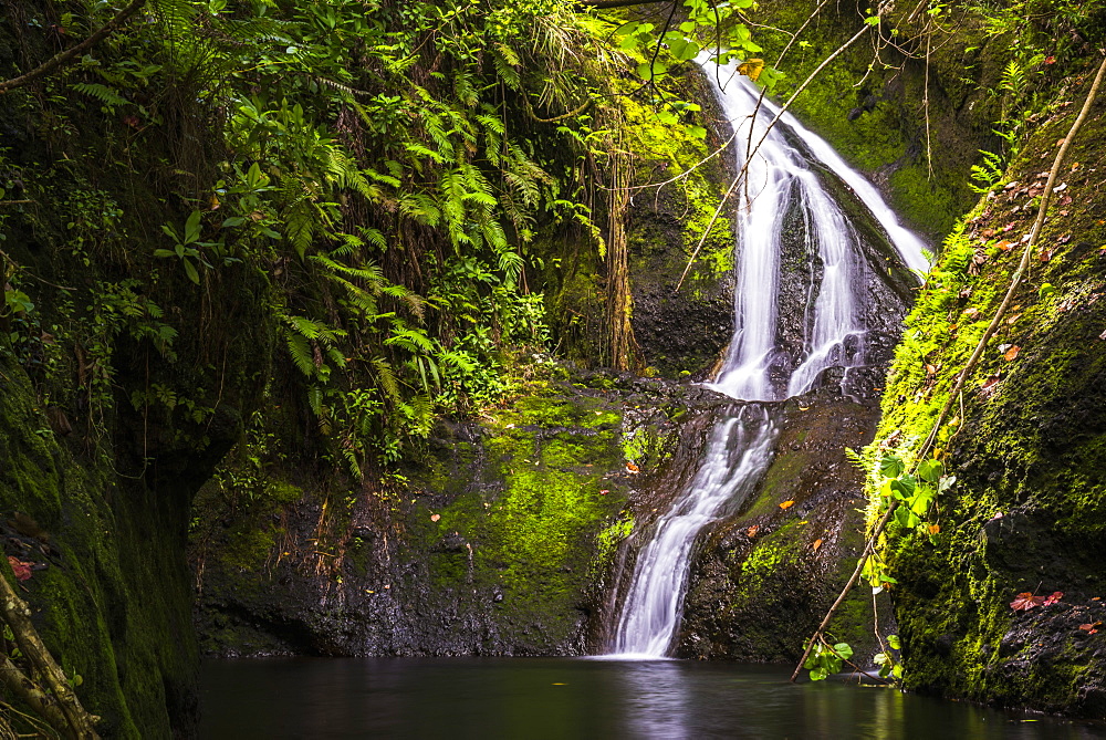 Wigmore's Waterfall, Rarotonga, Cook Islands, South Pacific, Pacific