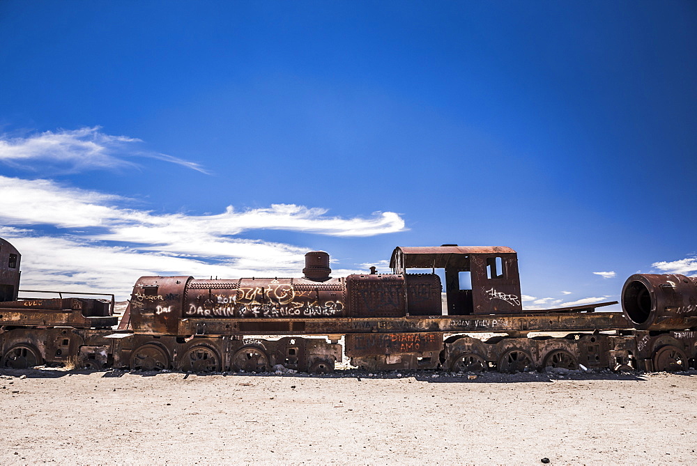 Train Cemetery (Train Graveyard), Uyuni, Bolivia, South America