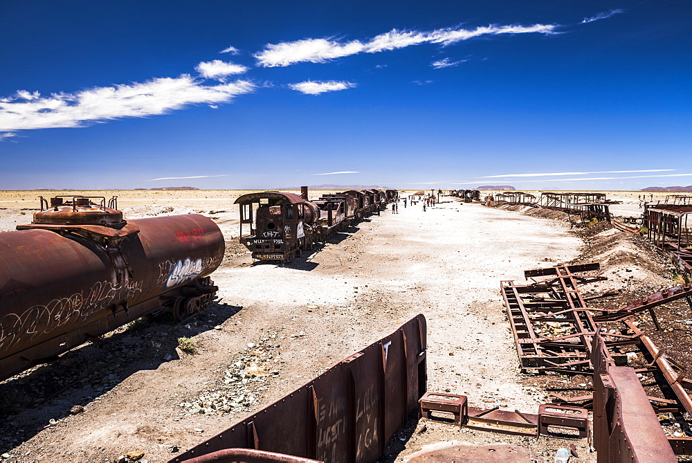 Train Cemetery (Train Graveyard), Uyuni, Bolivia, South America