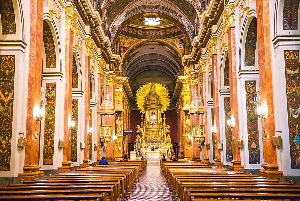 Inside Salta Cathedral, Salta, Salta Province, North Argentina, Argentina, South America