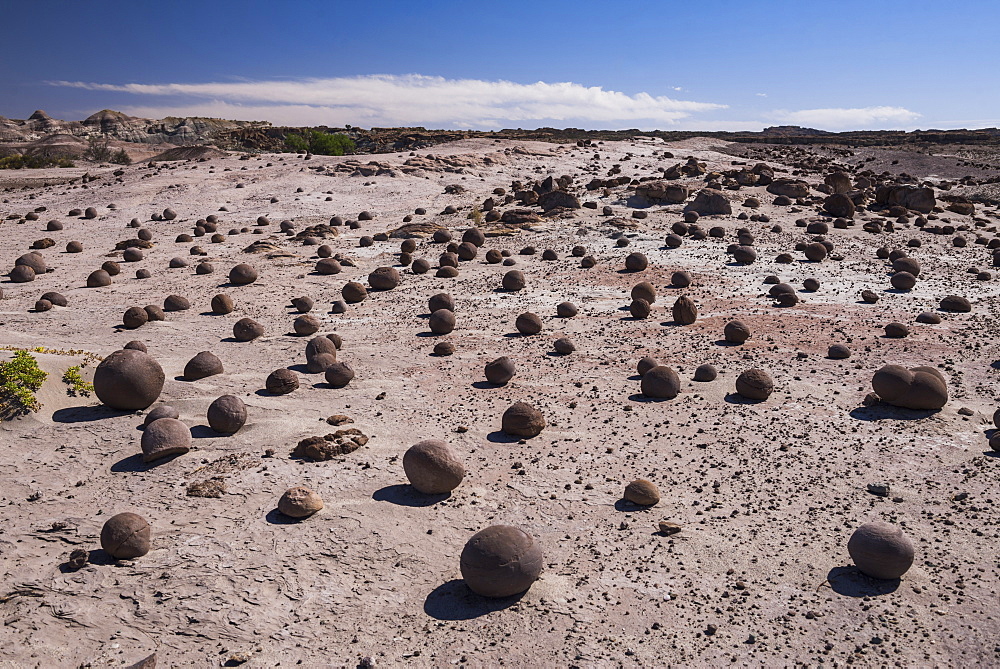 Boulders at Valley of the Moon (Valle de la Luna), Ischigualasto Provincial Park, San Juan Province, North Argentina, South America