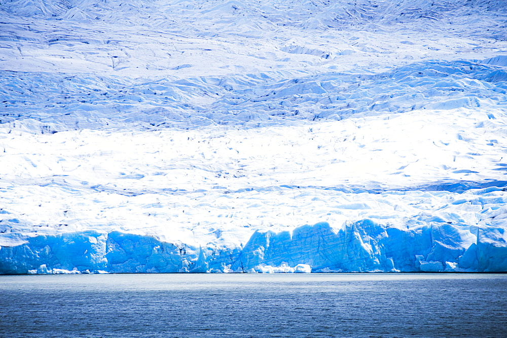 Grey Glacier (Glaciar Grey), Torres del Paine National Park, Patagonia, Chile, South America