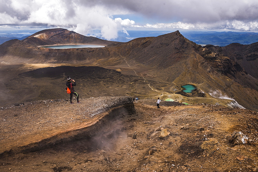 Tongariro Alpine Crossing Trek, Tongariro National Park, UNESCO World Heritage Site, North Island, New Zealand, Pacific