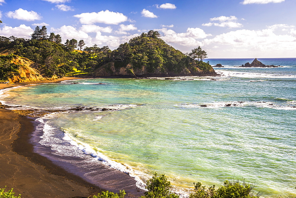 Sandy Beach on Tutukaka Coast, Northland Region, North Island, New Zealand, Pacific