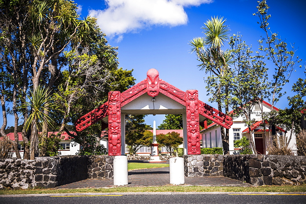 Maori Church, Waitangi Treaty Grounds, Bay of Islands, Northland Region, North Island, New Zealand, Pacific