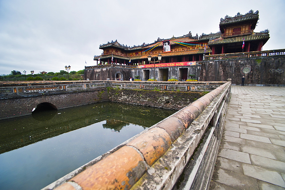 Hue Citadel Gates, The Imperial City, Hue, UNESCO World Heritage Site, Vietnam, Indochina, Southeast Asia, Asia