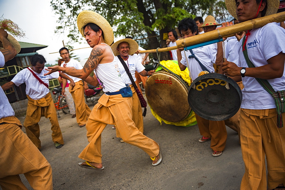 Festival in Inle Lake, Shan State, Myanmar (Burma), Asia