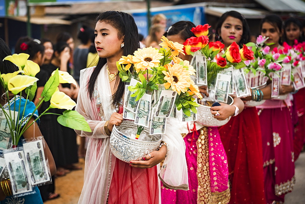 Festival in Inle Lake, Shan State, Myanmar (Burma), Asia