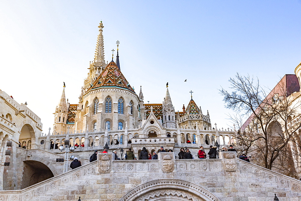 Matthias Church in Buda Castle District, UNESCO World Heritage Site, Budapest, Hungary, Europe