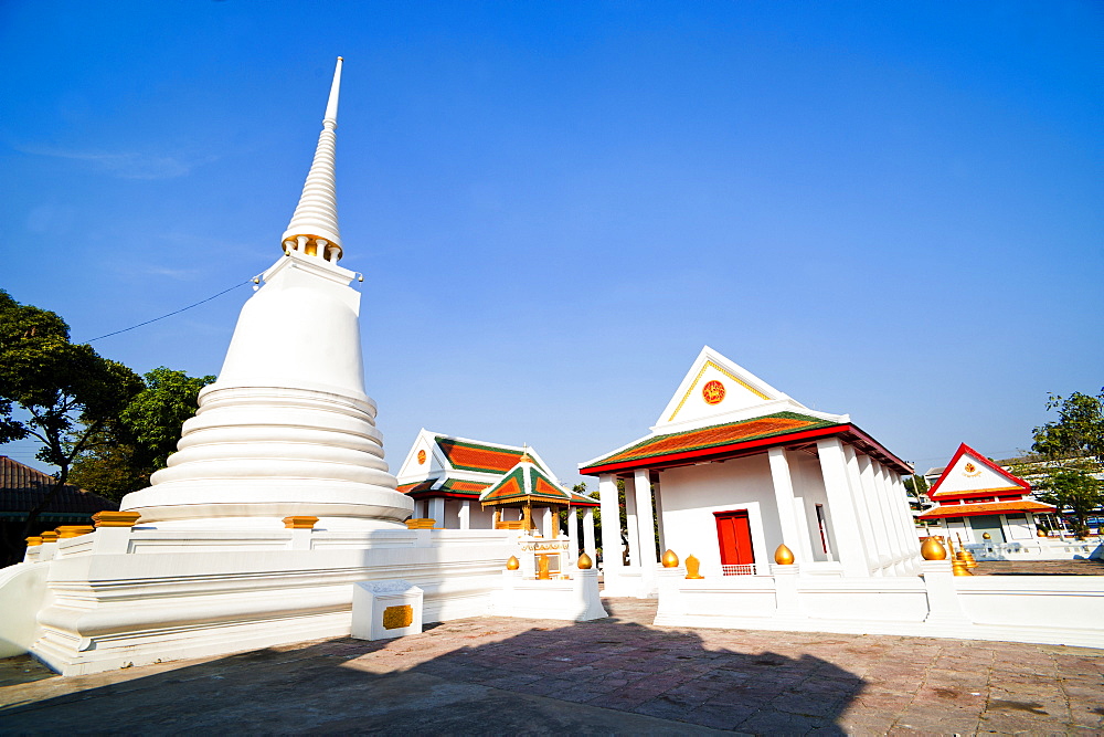 Wat Mani Chonlakhan, a Buddhist Temple in Lop Buri, Thailand, Southeast Asia, Asia