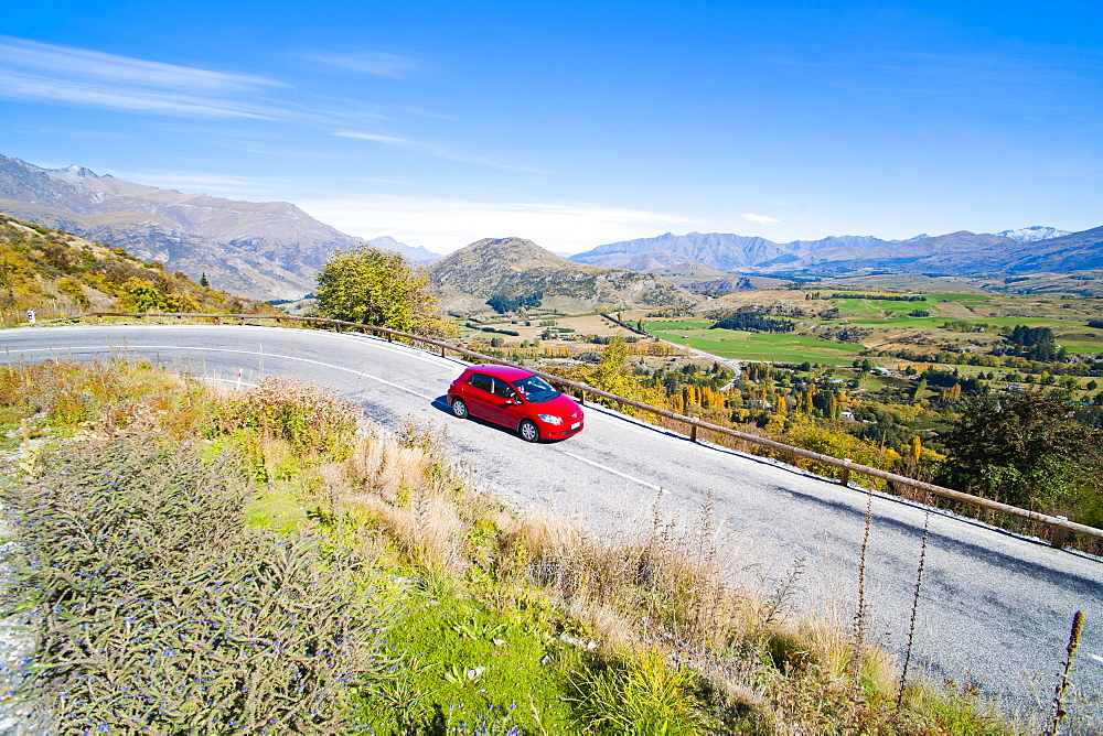 Driving on the West Coast of South Island, New Zealand, Pacific