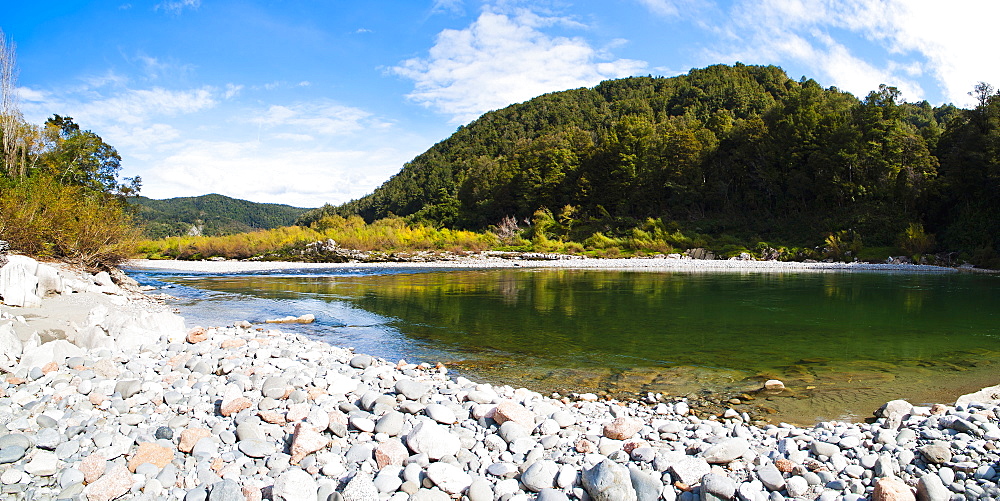 Buller River in the Buller Gorge, West Coast, South Island, New Zealand, Pacific 