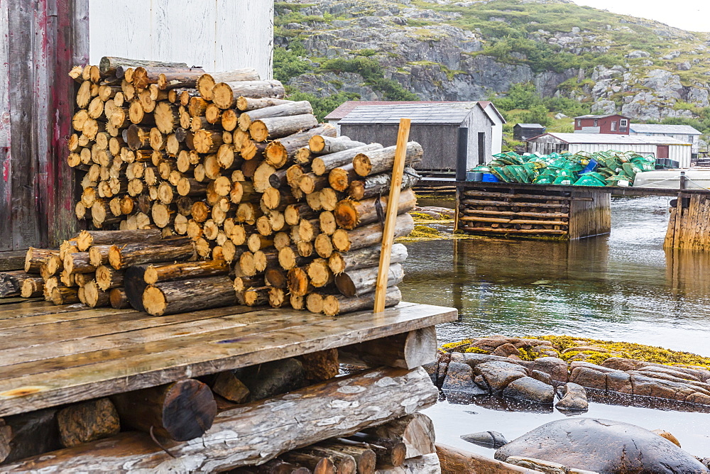 The small fishing village at Cape Charles, Labrador, Canada, North America 