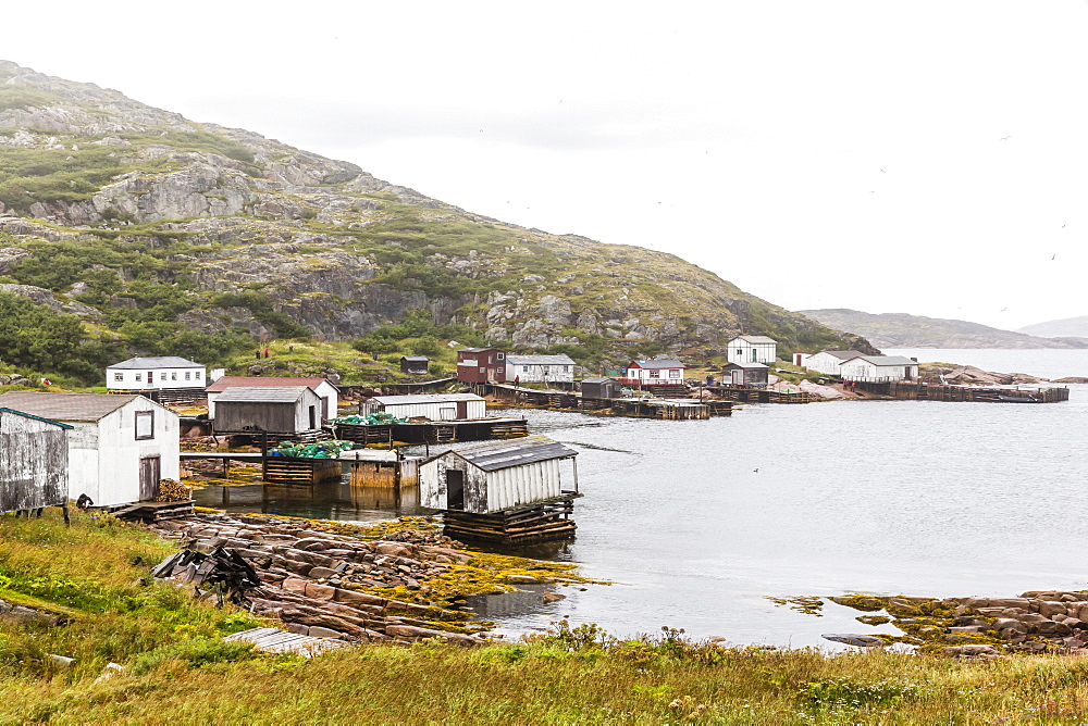 The small fishing village at Cape Charles, Labrador, Canada, North America 