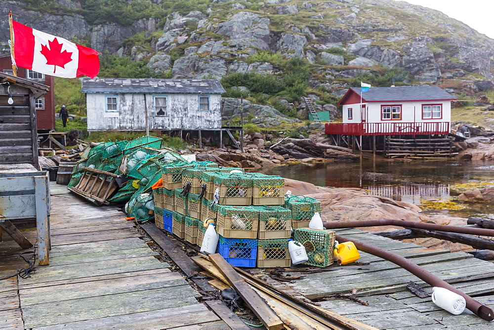 The small fishing village at Cape Charles, Labrador, Canada, North America 