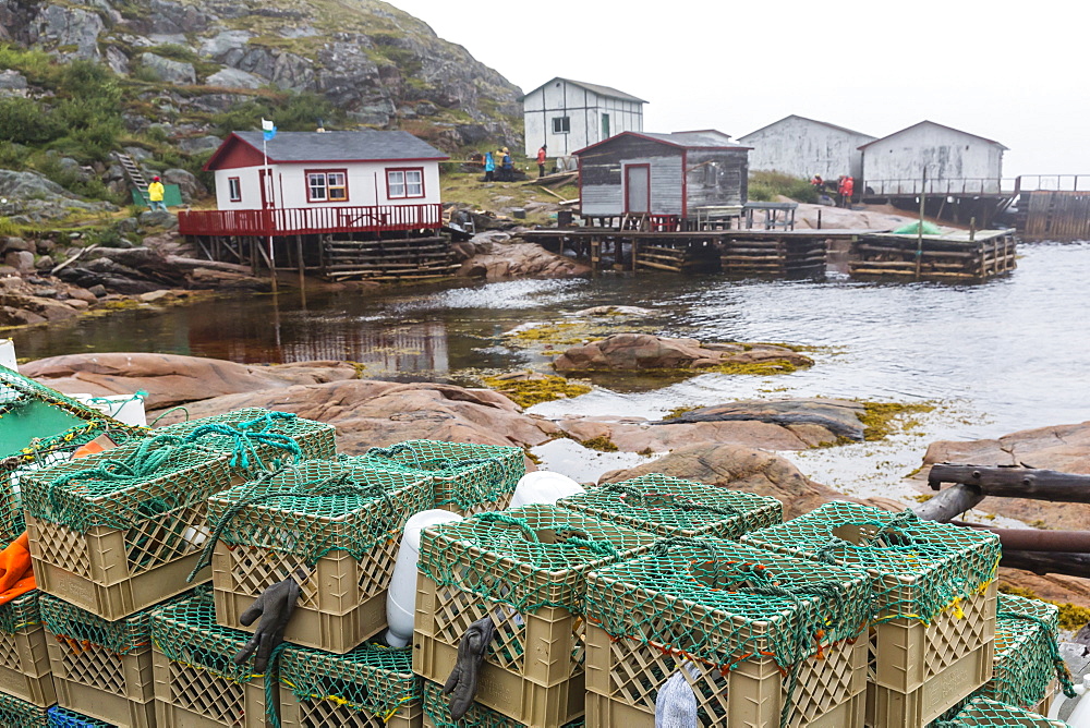 The small fishing village at Cape Charles, Labrador, Canada, North America 