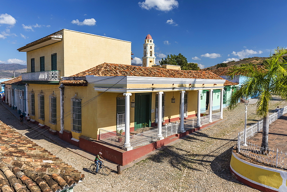 The Convento de San Francisco and Plaza Mayor, Trinidad, UNESCO World Heritage Site, Cuba, West Indies, Caribbean, Central America