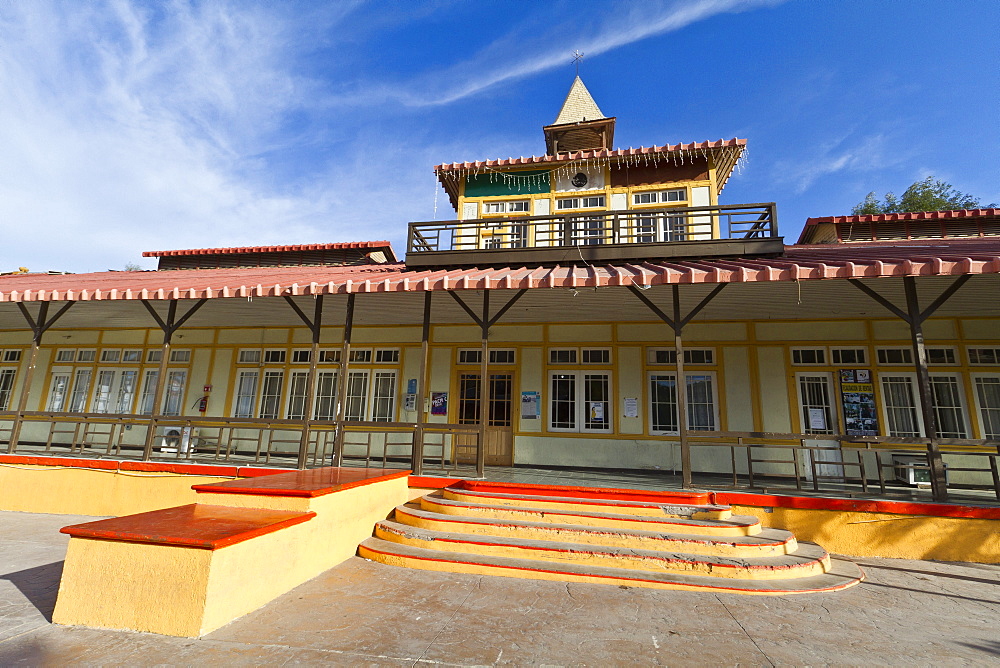 Zocolo (town square), Santa Rosalia, Gulf of California (Sea of Cortez), Baja California Sur, Mexico, North America