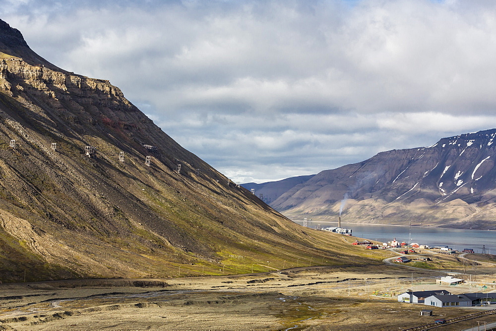 Longyearbyen, Spitsbergen Island, Svalbard Archipelago, Norway, Scandinavia, Europe 