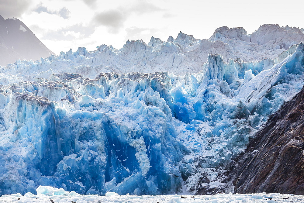 South Sawyer Glacier, Tracy Arm-Ford's Terror Wilderness area, Southeast Alaska, United States of America, North America 