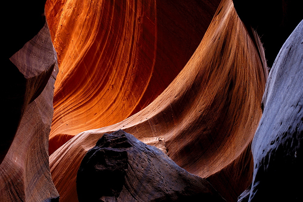 Rock formation at Antelope Canyon, Arizona, North America, America