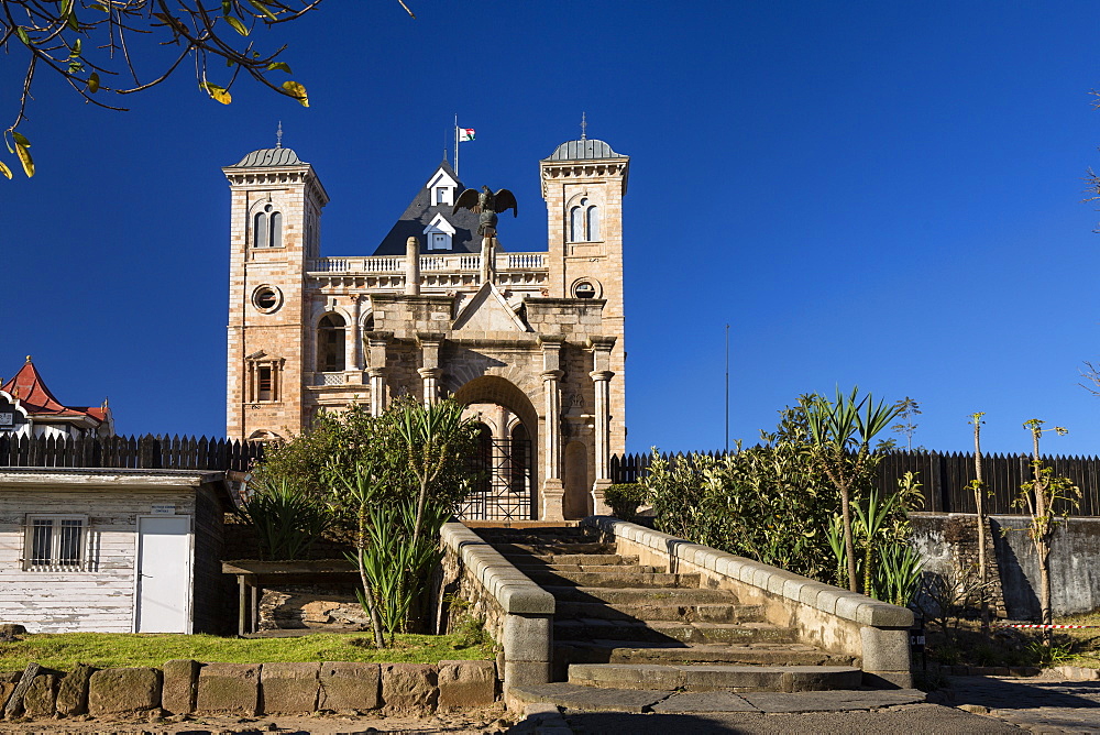 King's Palace, Rova, Analamanga hill, Antananarivo, capital, central highlands, Madagascar, Africa