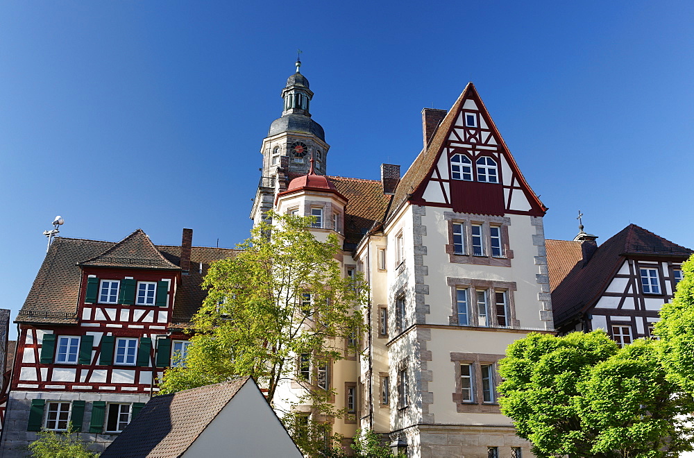 Church of St. Laurentius, Judenbuehl, Altdorf near Nuremberg, Middle Franconia, Bavaria, Germany