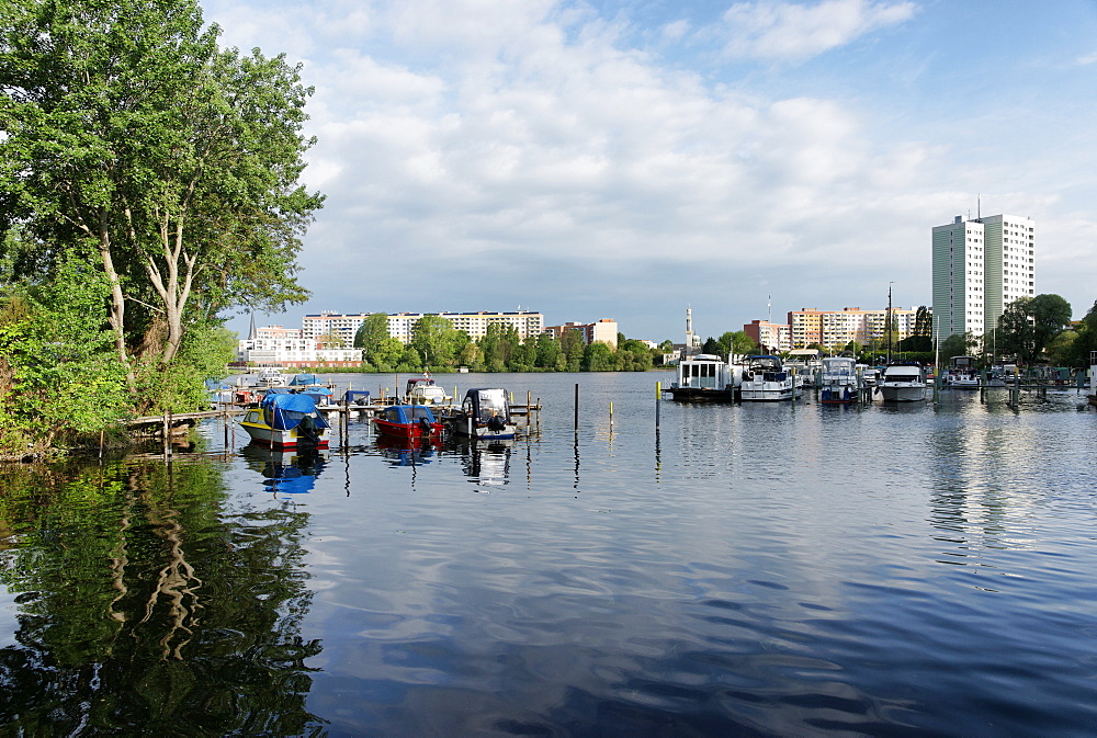 Neustadt Bay, Havel, Potsdam, Brandenburg, Germany