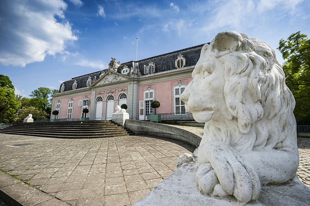 Schloss Benrath Benrath Palace, Duesseldorf, North Rhine-Westphalia, Germany