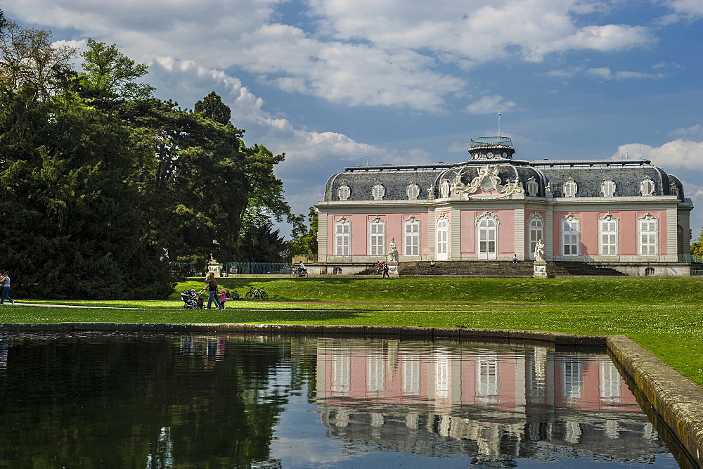 Schloss Benrath Benrath Palace, Duesseldorf, North Rhine-Westphalia, Germany